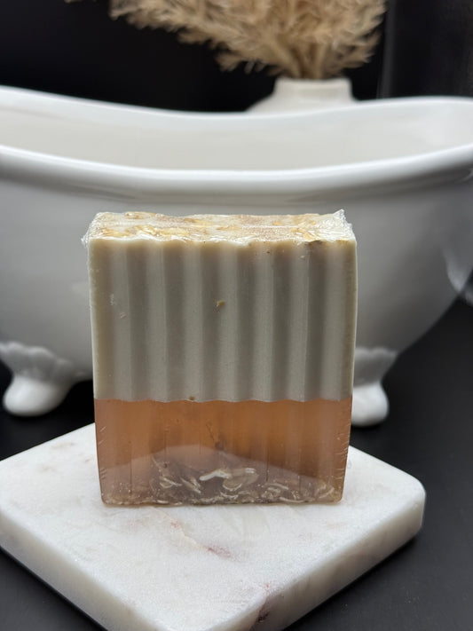 Takiya’s Oatmeal & Honey Bar Soap (Vanilla Scent)