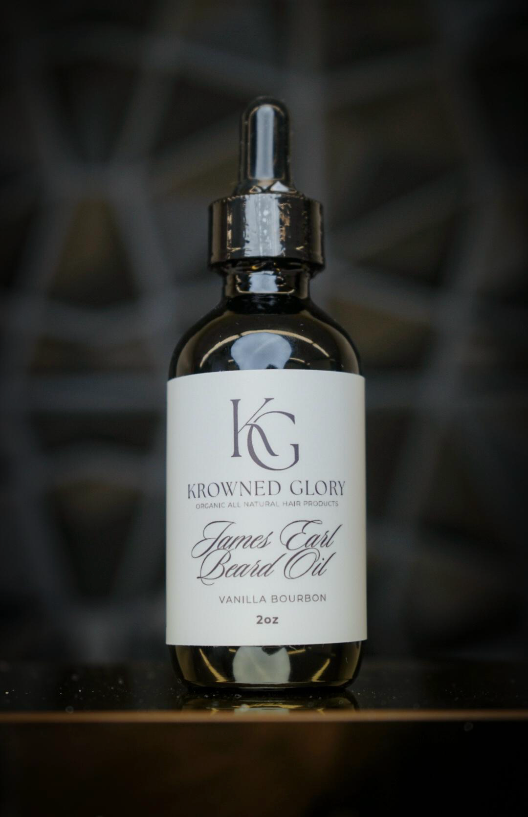 James Earl Organic Beard Oil (Vanilla Bourbon scent)