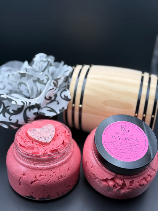 Wyonna’s Foaming Whipped Body Sugar Scrub