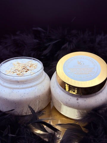 Delilah Honey Oatmeal Foaming Sugar Scrub