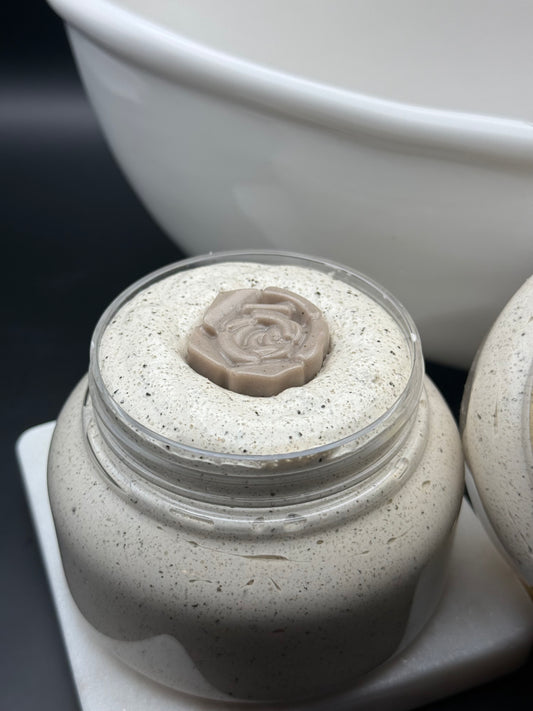 Tunyia’s Foaming Whipped Vanilla Coffee Sugar Scrub