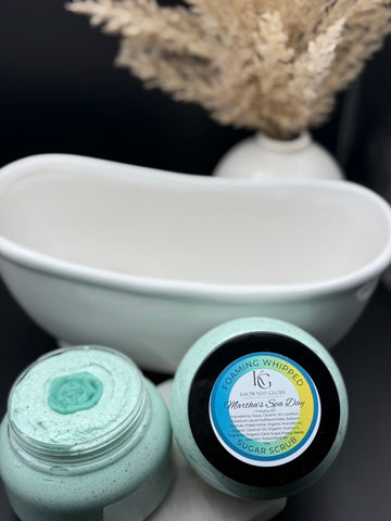 Martha’s Spa Day Foaming Whipped Sugar Scrub