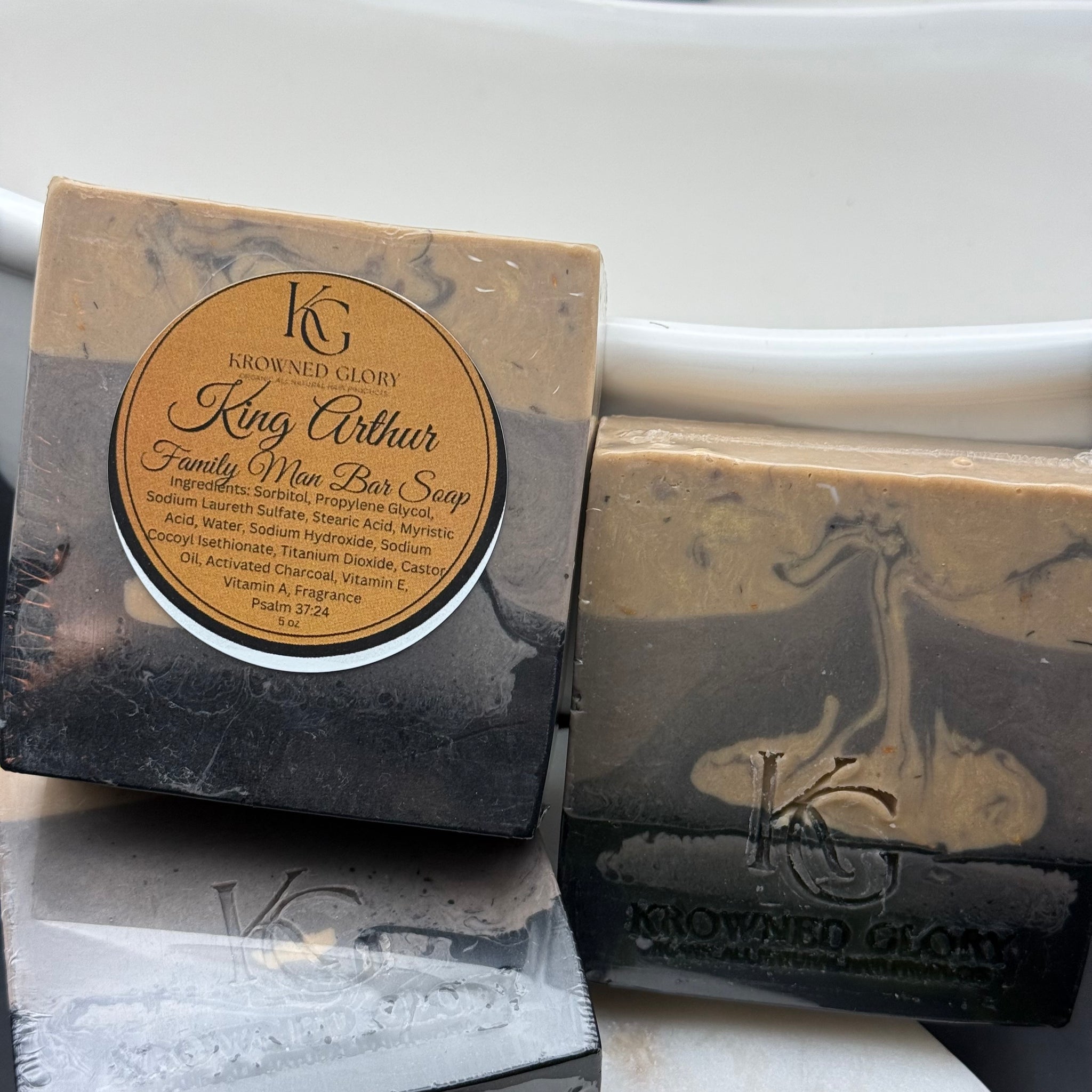 King Arthur’s Family Man Bar Soap (inspired by Aventus)