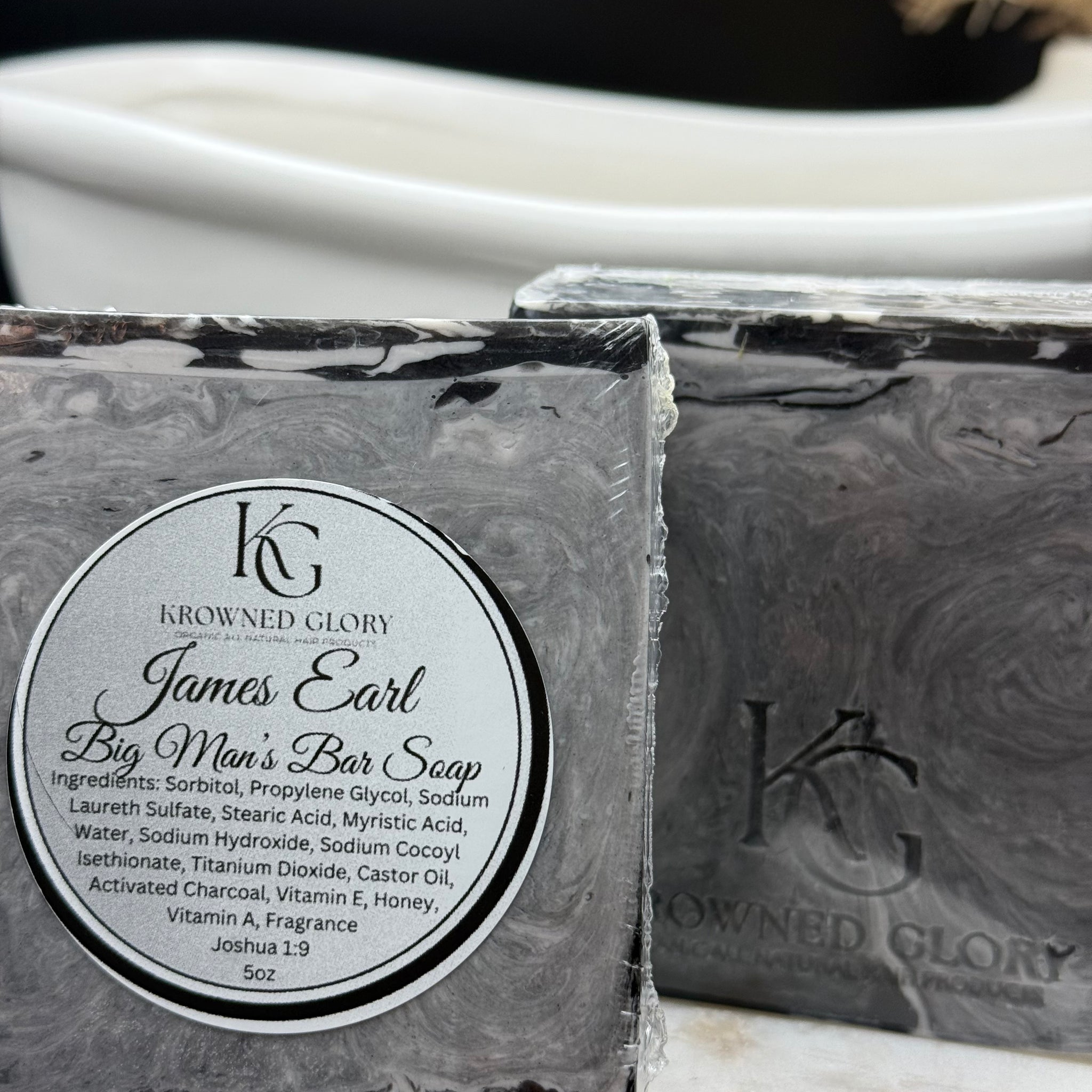 James Earl’s  Big Man Bar Soap (Vanilla Bourbon Scent)