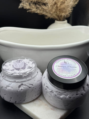 Chasity’s Passion Foaming Whipped Sugar Scrub