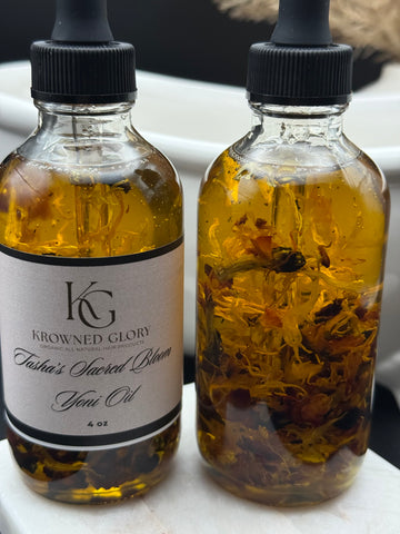 Tasha’s Sacred Bloom - Enhanced Organic Yoni Oil