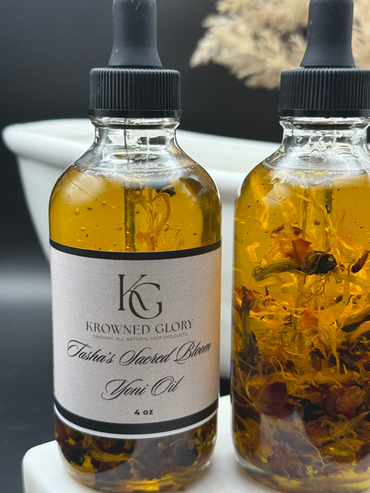 Tasha’s Sacred Bloom - Enhanced Organic Yoni Oil