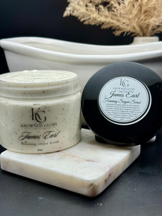 James Earl Men Foaming Sugar Scrub