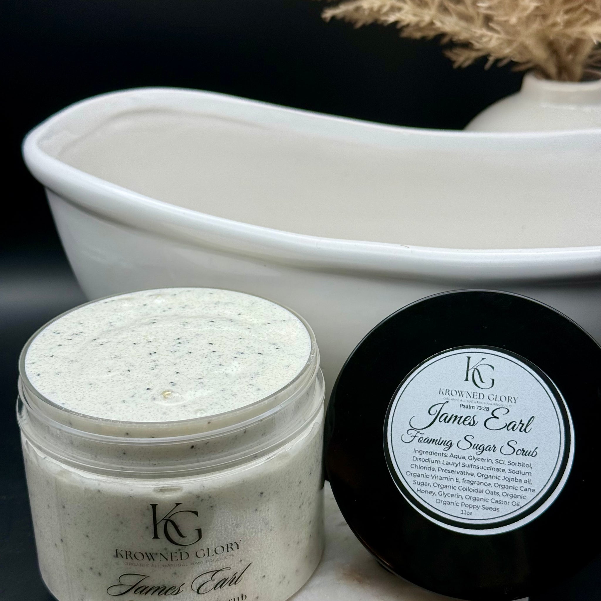 James Earl Men Foaming Sugar Scrub