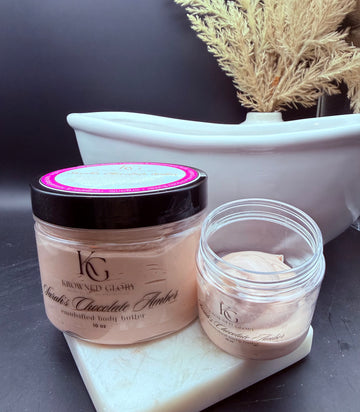 Sarah’s Chocolate Amber Body Butter (Emulsified)