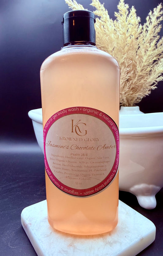 Jasmine’s Chocolate Amber Gel Body Wash