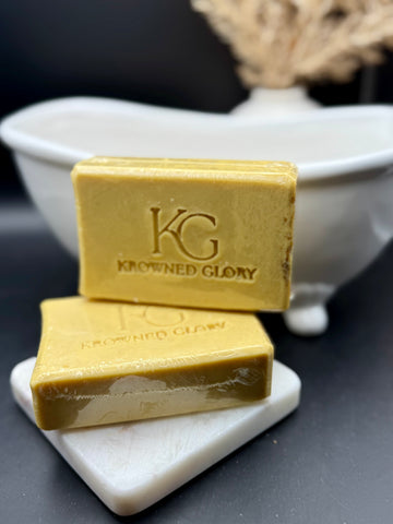 Tiara’s Face & Body Turmeric Honey & Oats Bar Soap